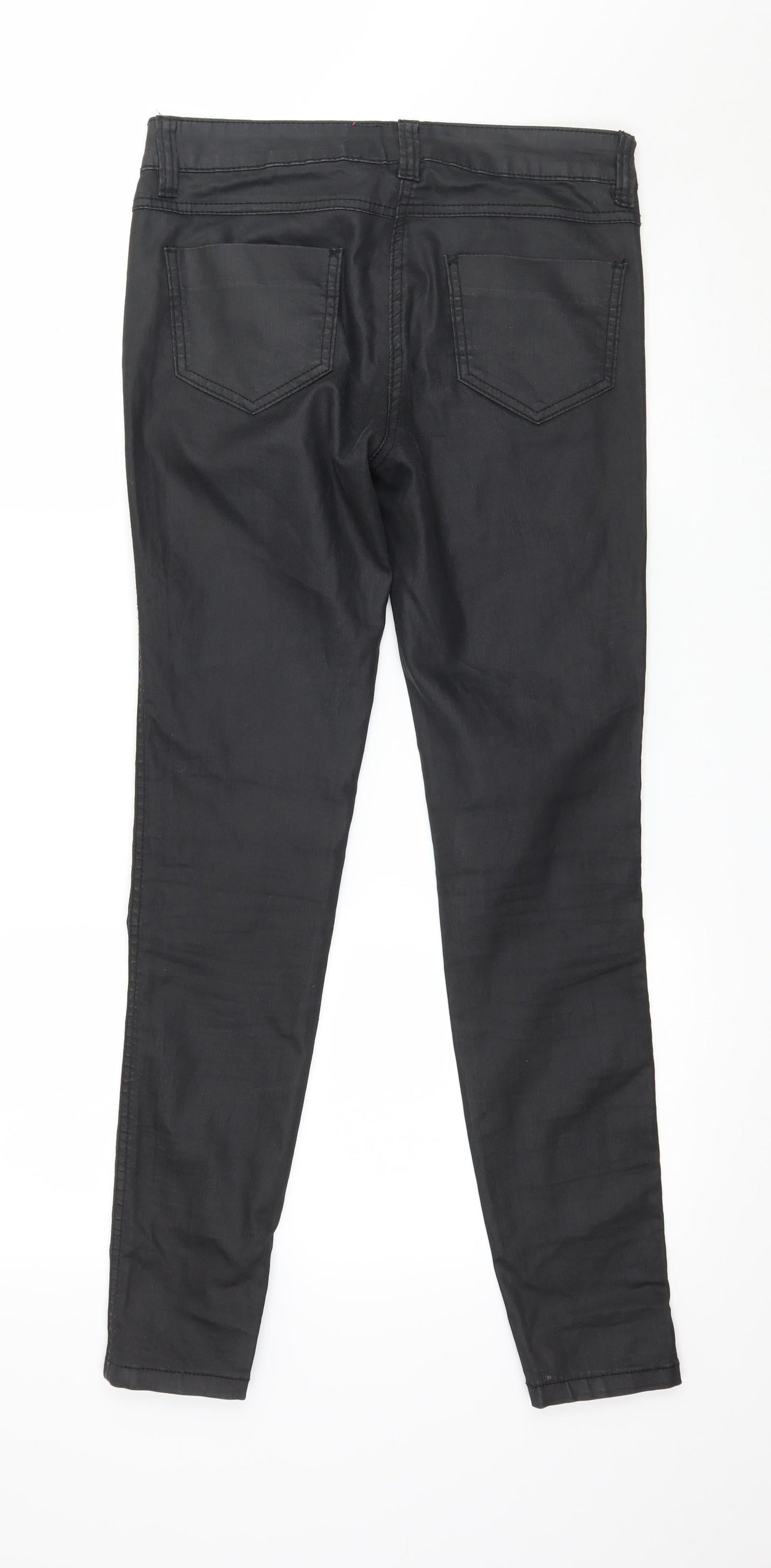 Womens UK Size 8 YES YES Regular Fit Skinny Black Jeans