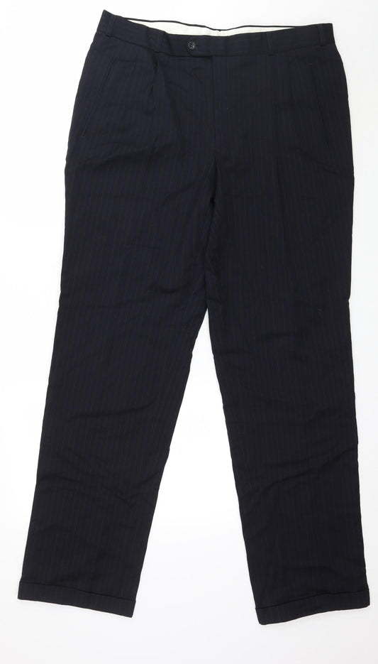 Preworn Mens Blue   Trousers  Size 38 in L33 in