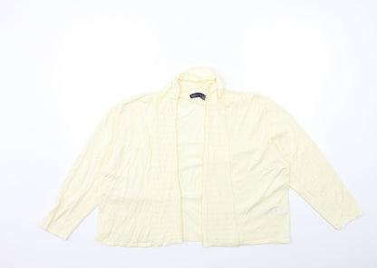 Womens UK Size XL Marks and Spencer Beige Cardigan Jumper