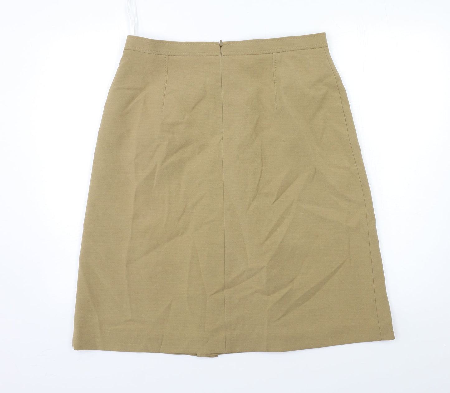 F&F Womens Beige   A-Line Skirt Size 14