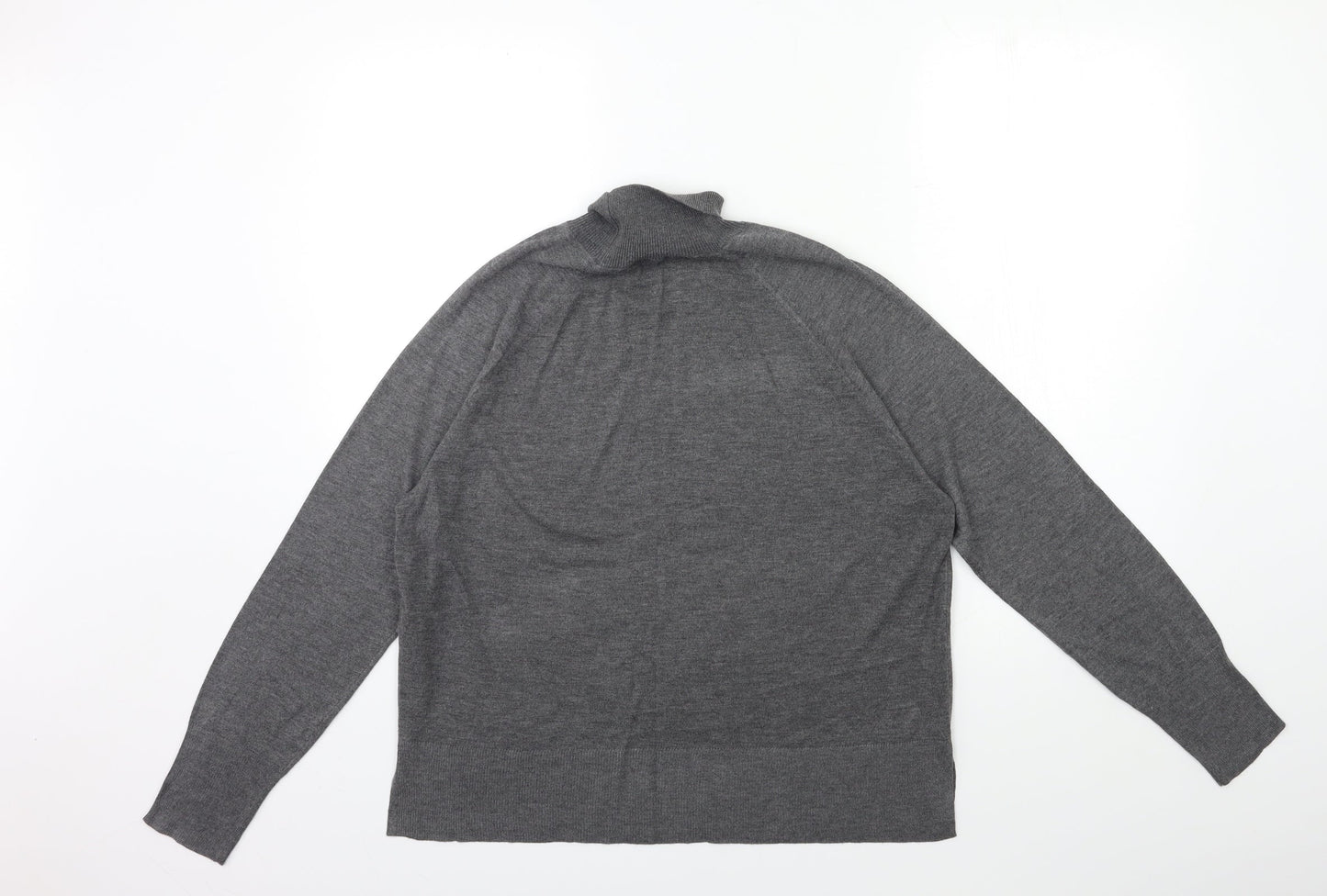 Womens UK Size S Zara Grey Pullover Jumper