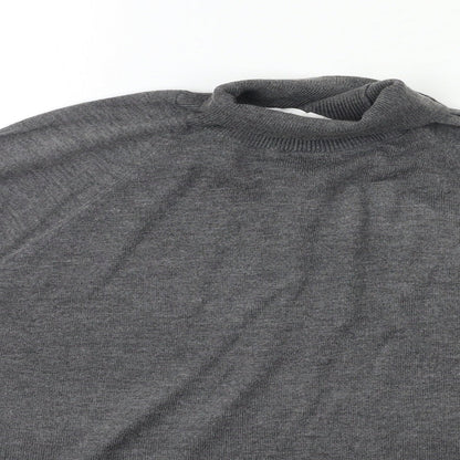 Womens UK Size S Zara Grey Pullover Jumper