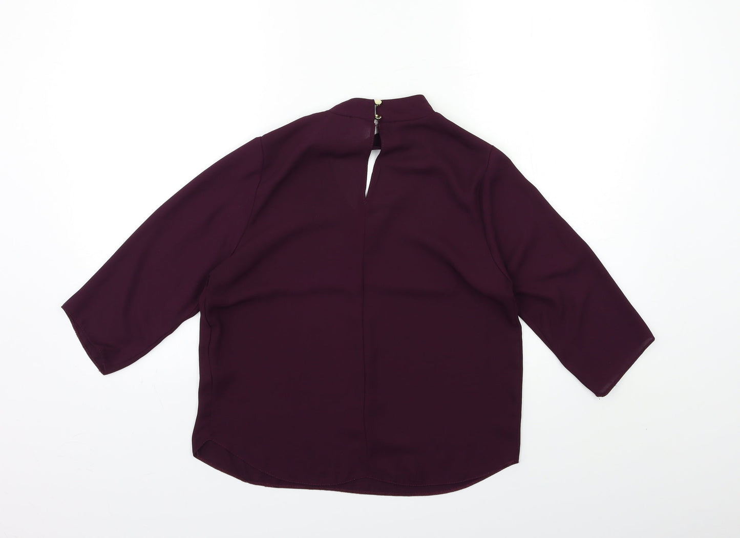 Atmosphere Womens Purple   Basic Blouse Size 8