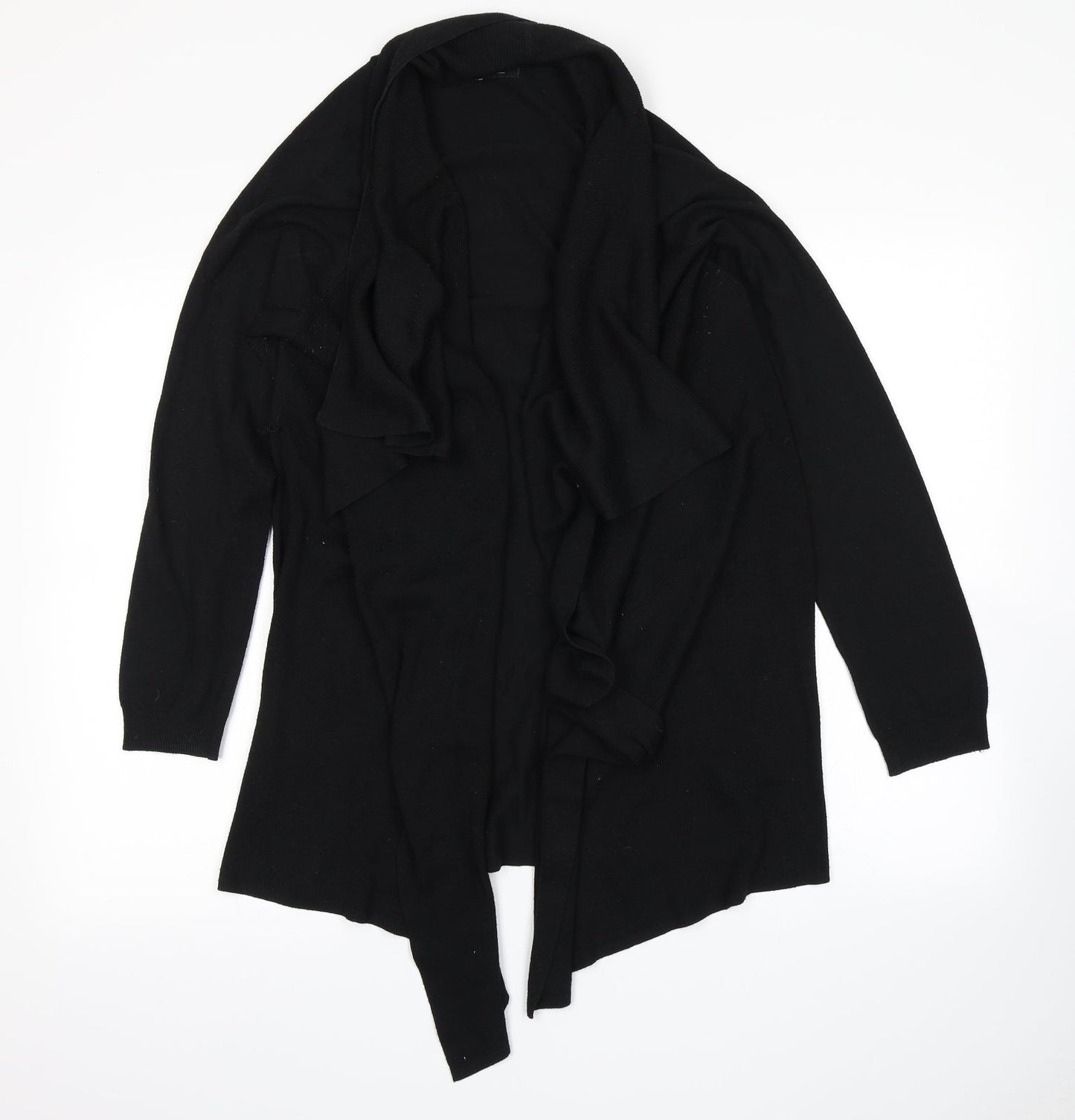 F&F Womens Black  Knit Cardigan Jumper Size 10