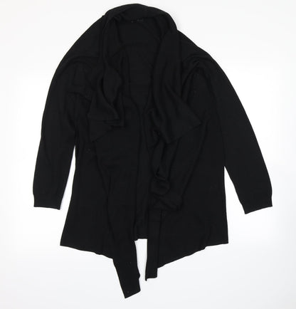 F&F Womens Black  Knit Cardigan Jumper Size 10