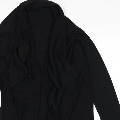 F&F Womens Black  Knit Cardigan Jumper Size 10