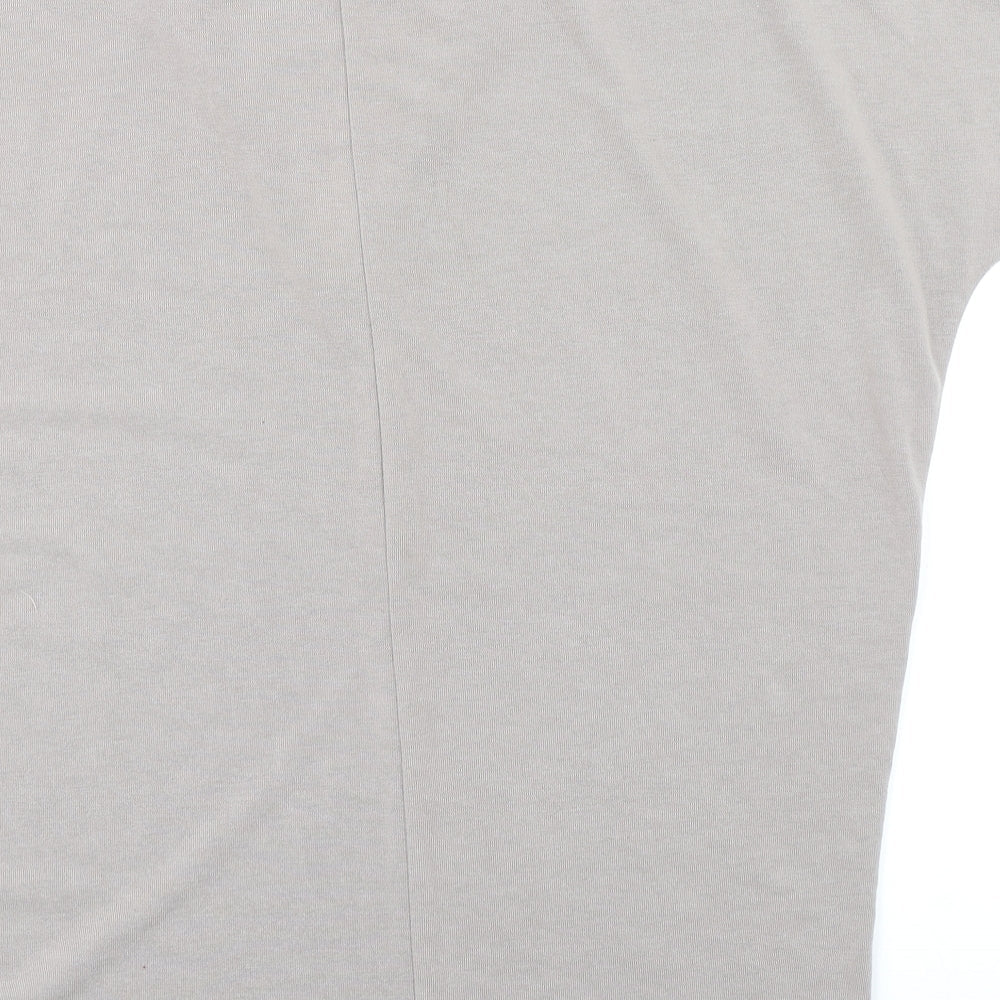 Womens UK Size 6 Select Brown Basic T-Shirt