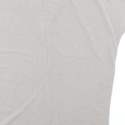 Womens UK Size 6 Select Brown Basic T-Shirt