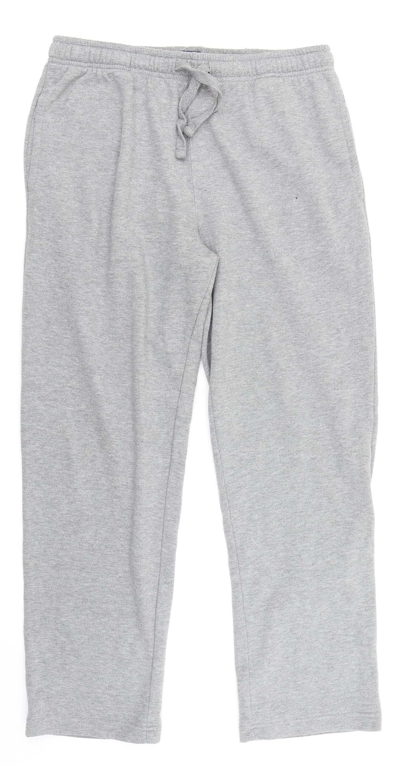 Easy Mens Grey   Jogger Trousers Size M L27 in