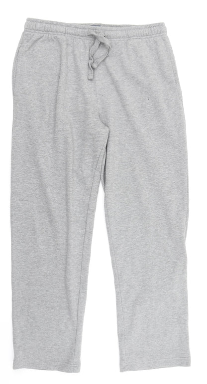 Easy Mens Grey   Jogger Trousers Size M L27 in