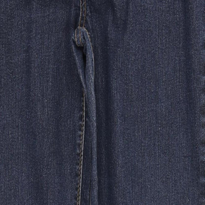 Womens UK Size 32 in Preworn Regular Fit Skinny Blue Jeans