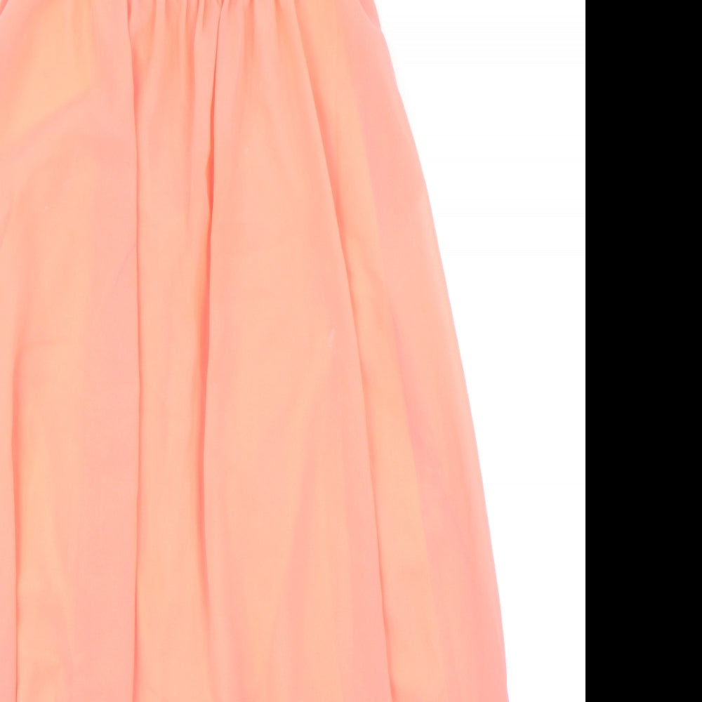 Vicabo Womens Orange   Jumper Dress  Size L