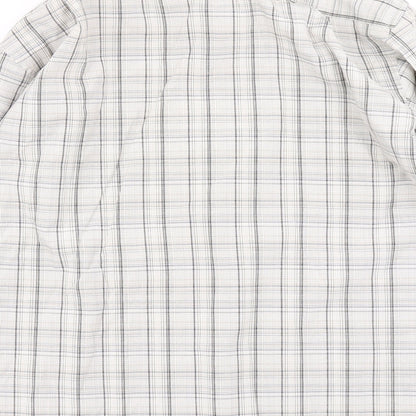 Roberto Mens Beige Plaid   Button-Up Size S