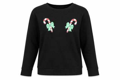 Womens UK Size XS Divided Black Pullover Sweatshirt
