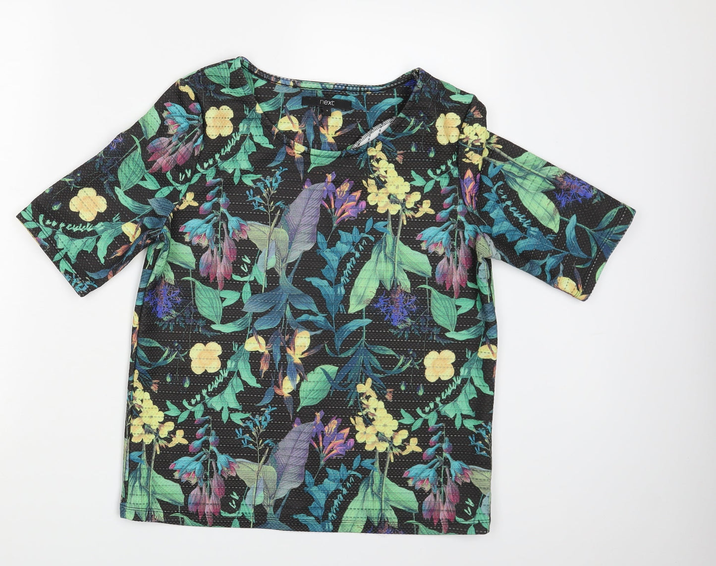 Womens UK Size 8 NEXT Multicoloured Basic T-Shirt
