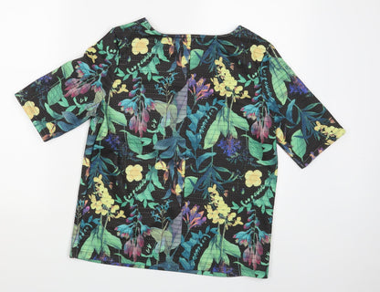Womens UK Size 8 NEXT Multicoloured Basic T-Shirt