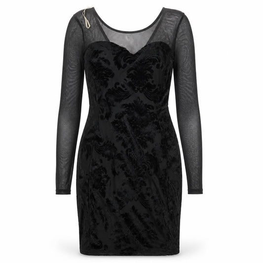 INTERNACIONALE  Womens Black Paisley  Fit & Flare  Size 12