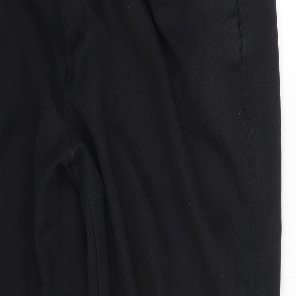 Preworn Mens Black   Jogger Trousers Size 42 in L24 in