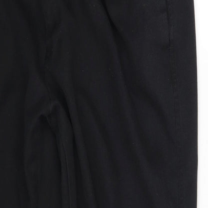 Preworn Mens Black   Jogger Trousers Size 42 in L24 in