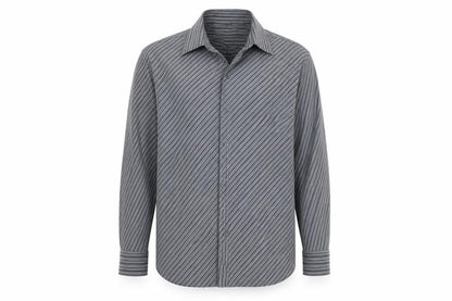 Mens UK Size XL Sonett Grey  Button-Up Long Sleeve Casual Shirt