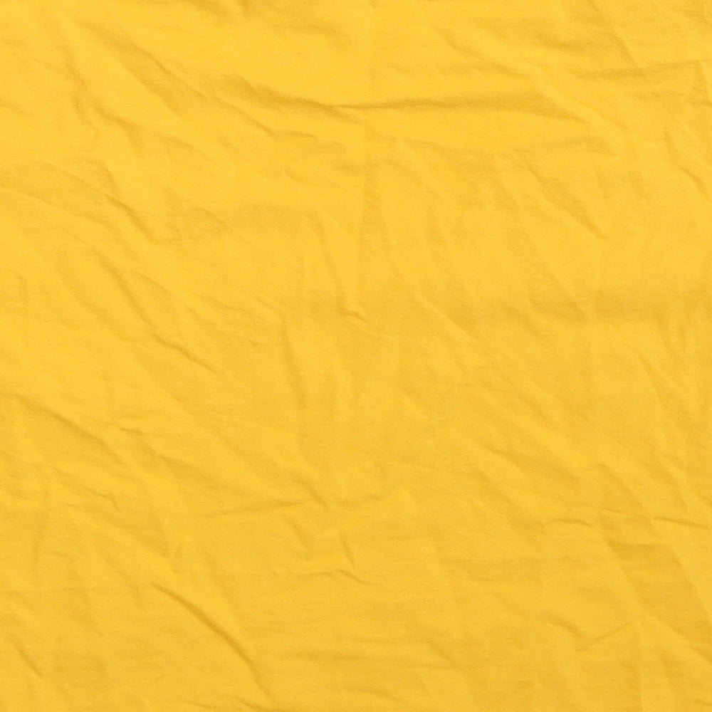 Primark Womens Yellow   Basic T-Shirt Size 12