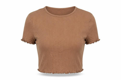 SHEIN  Womens Brown   Basic Blouse Size XS