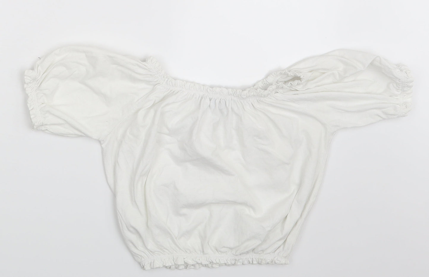 Primark Womens White   Basic Blouse Size 4