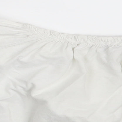 Primark Womens White   Basic Blouse Size 4