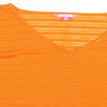 Womens UK Size 12 NEXT Orange Pullover Jumper