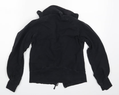 Reebok Womens Black   Cardigan Jumper Size 10