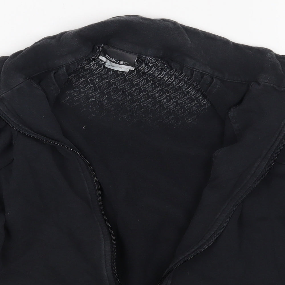 Reebok Womens Black   Cardigan Jumper Size 10