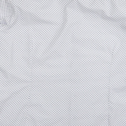 Mens UK Size L burton menswear White  Button-Up Long Sleeve Casual Shirt