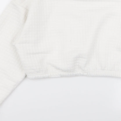 SheIn Womens White   Pullover Jumper Size S