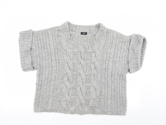 F&F Womens Grey   Pullover Jumper Size 14