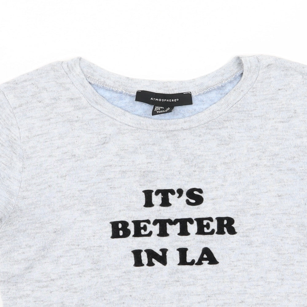 Primark Womens Blue   Basic T-Shirt Size 6