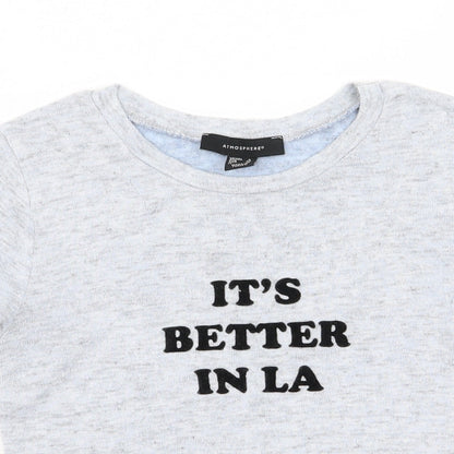 Primark Womens Blue   Basic T-Shirt Size 6