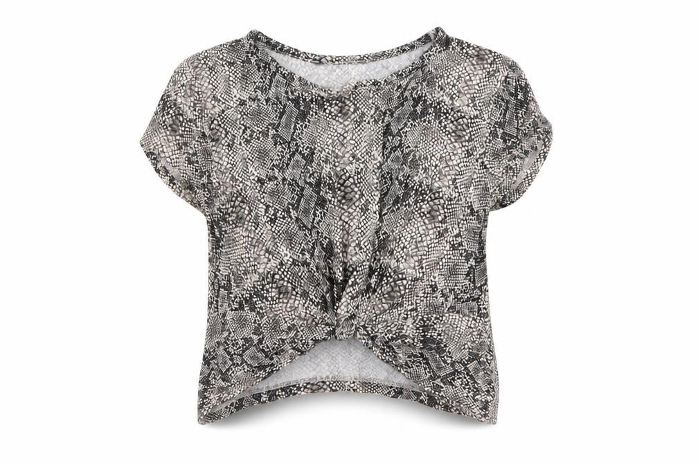 Womens UK Size 6 Primark Multicoloured Basic T-Shirt
