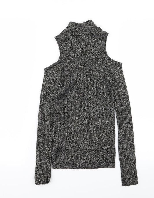 Primark Womens Black   Basic T-Shirt Size 6