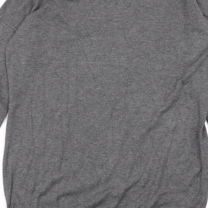 Wallis Womens Grey Geometric  Jumper Dress  Size S