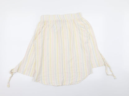 actuel Womens Multicoloured Striped  Basic Blouse Size M