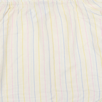 actuel Womens Multicoloured Striped  Basic Blouse Size M