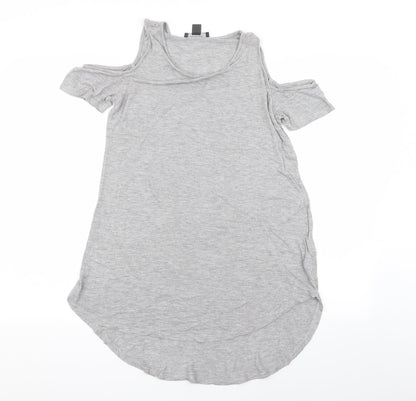 Primark Womens Grey   Basic T-Shirt Size 8