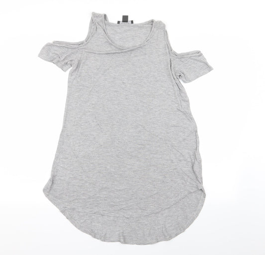 Primark Womens Grey   Basic T-Shirt Size 8