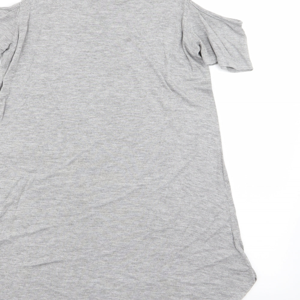 Primark Womens Grey   Basic T-Shirt Size 8