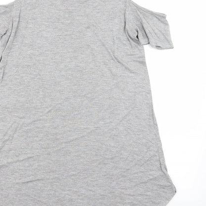 Primark Womens Grey   Basic T-Shirt Size 8