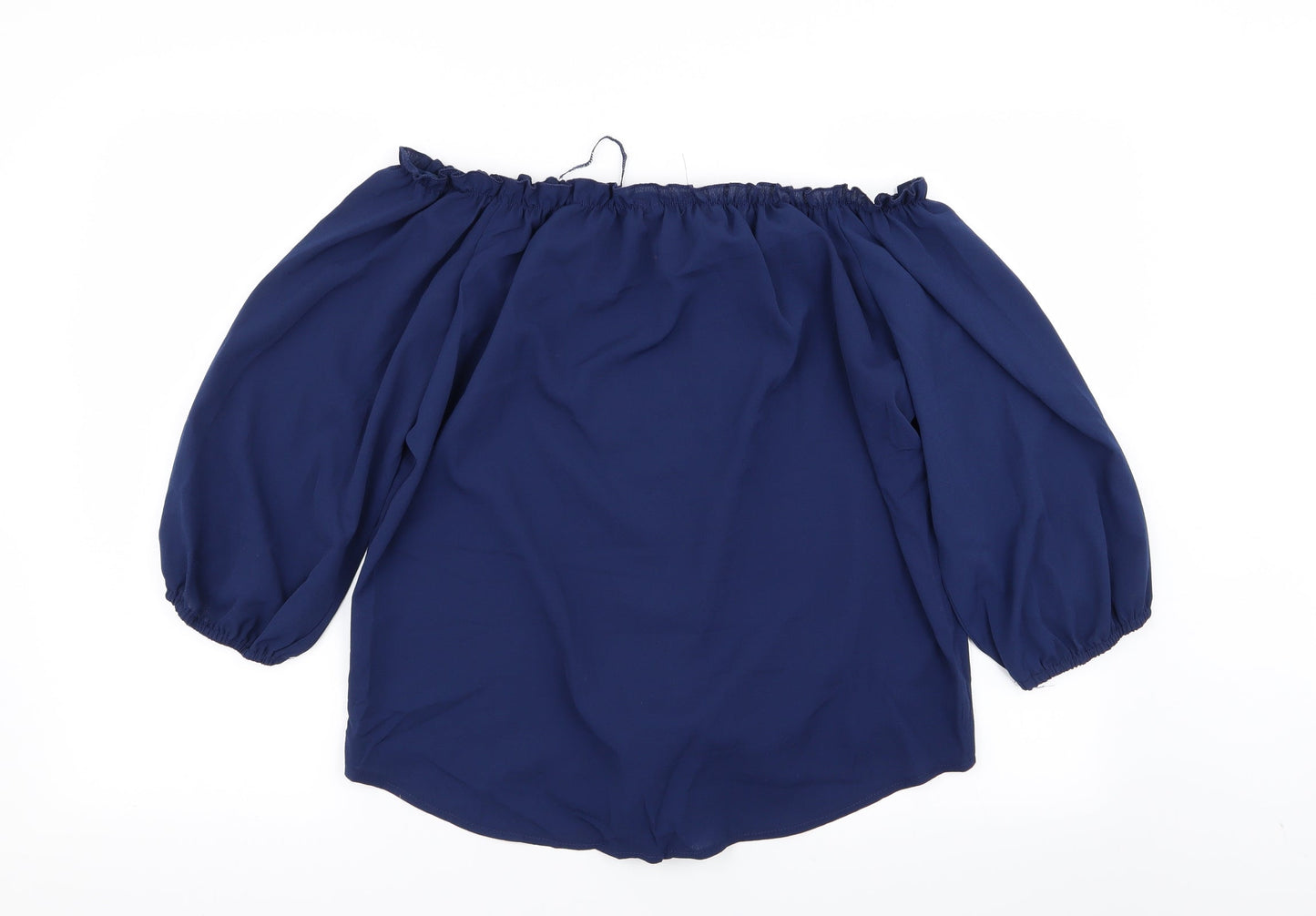 Womens UK Size L chicme Blue Basic Blouse
