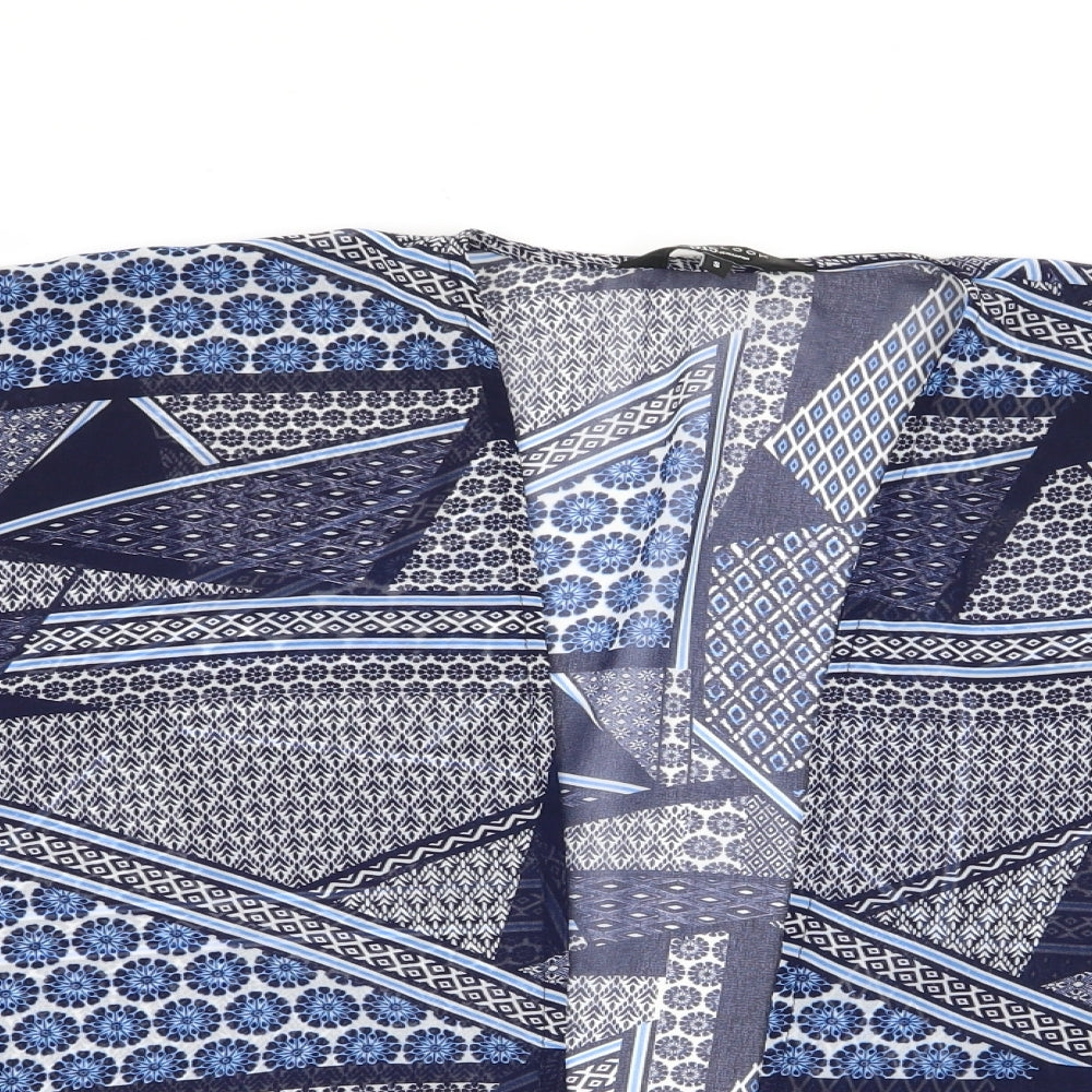 New Look Girls Multicoloured Geometric  Kimono T-Shirt Size S