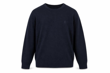 Mens UK Size M Easy Blue Pullover Jumper