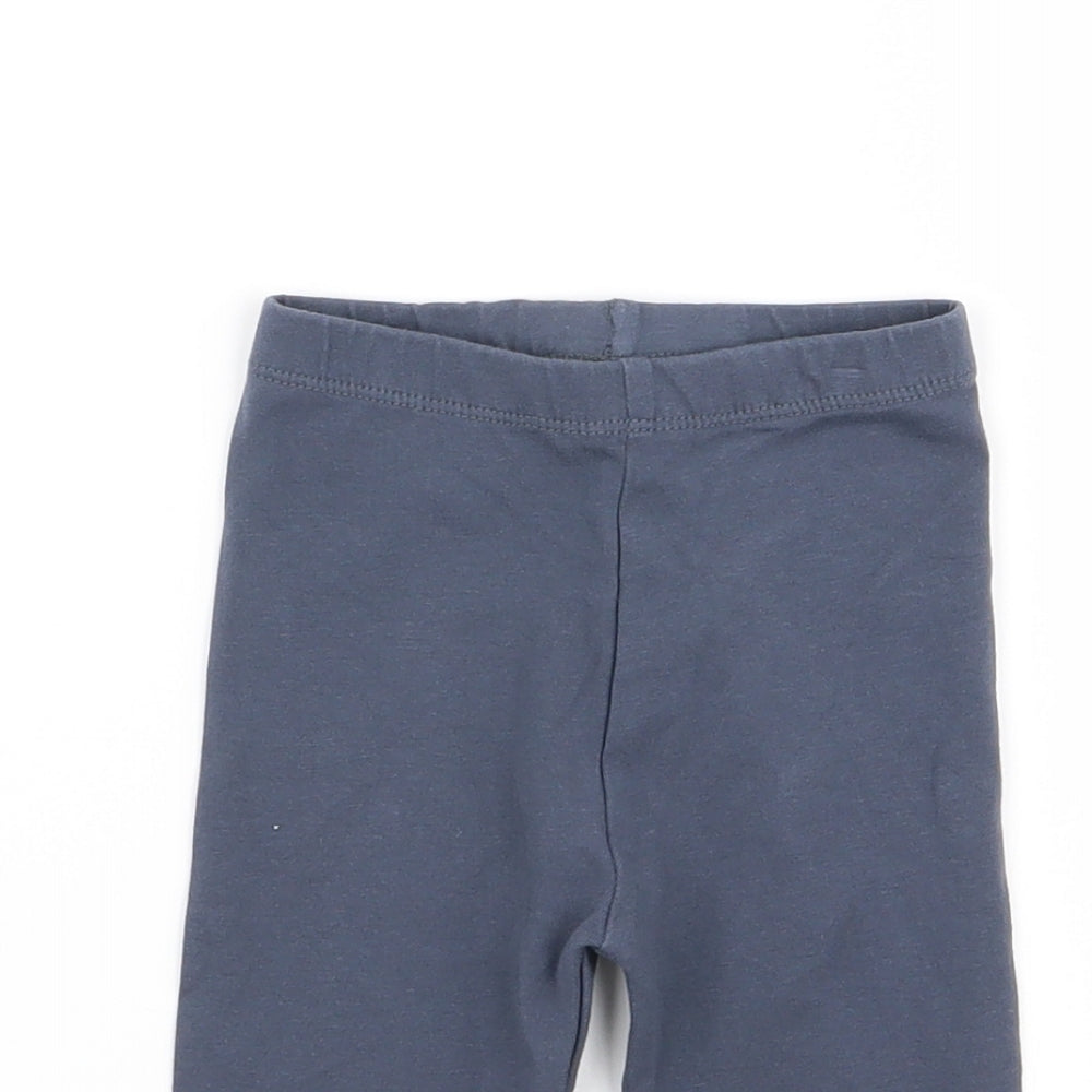 Asda George Girls Grey   Jogger Trousers Size 3-6 Months  - legging