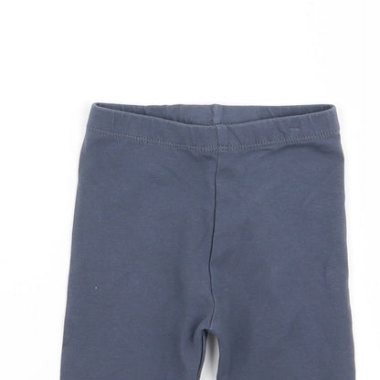 Asda George Girls Grey   Jogger Trousers Size 3-6 Months  - legging